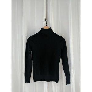 Black turtle neck